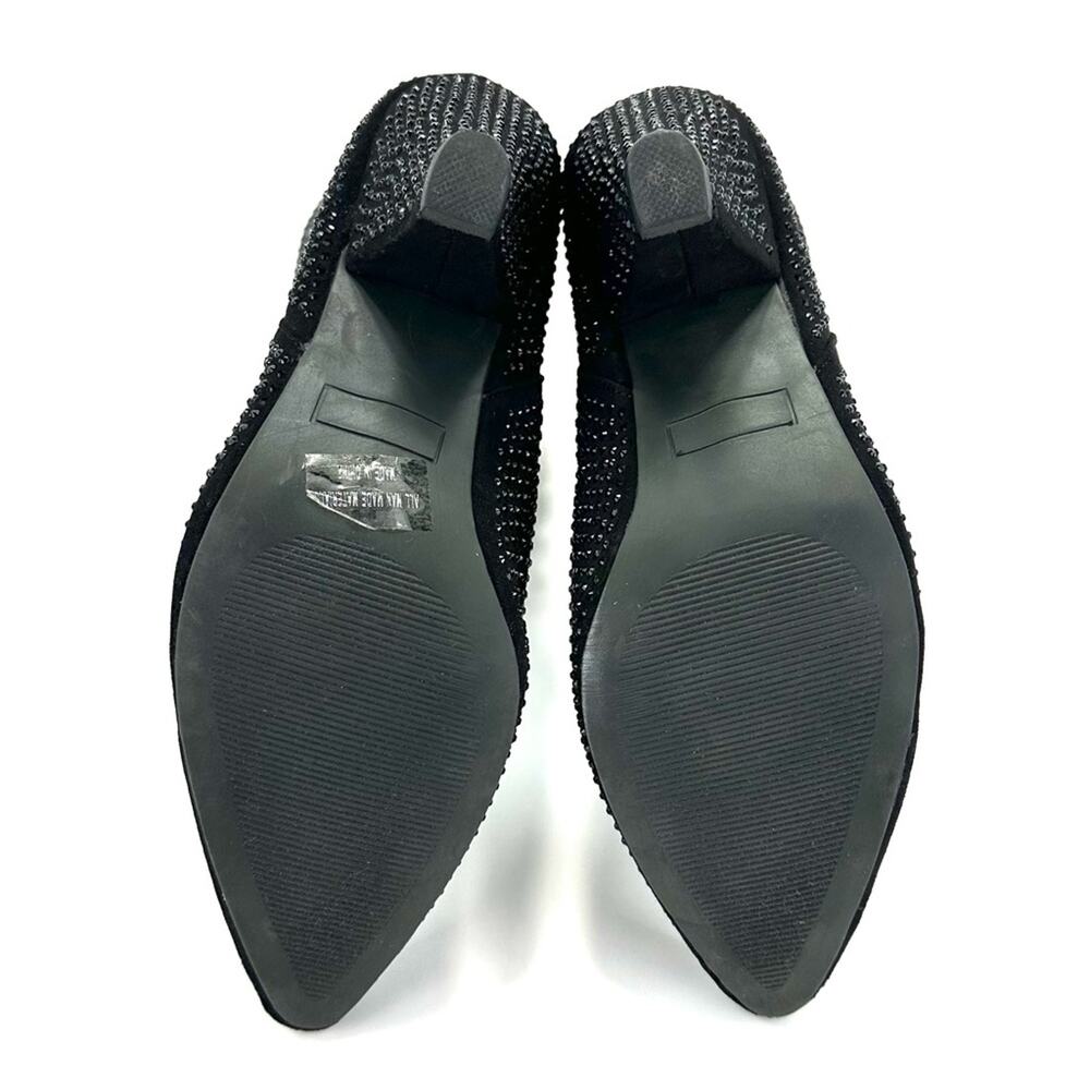 Report Cache Black Boot Size 10 Embellished Pleat… - image 7